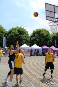 Fragment meczu Pikniku Streetballa